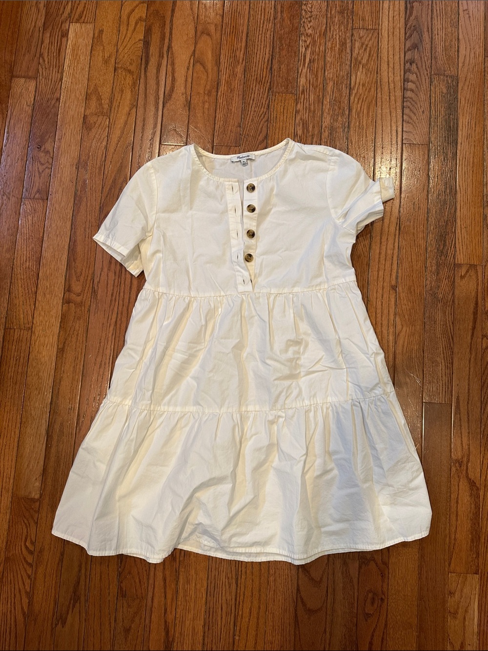 Made well cream dress XS